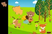 لعبة ألغاز حيوانات للأطفال Screen Shot 0