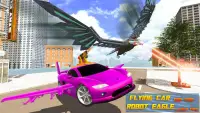 Flying Eagle Robot Car Multi Transforming Trò chơi Screen Shot 2