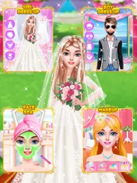 Real Model Wedding Makeover - Girls Games Screen Shot 4