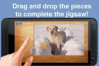 Puppy Dog Jigsaw Puzzle Free Screen Shot 3