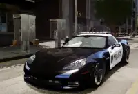 警察の車の運転手ドリフト2018 Screen Shot 2