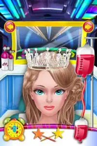 Принцесса врач девушки игры Screen Shot 1