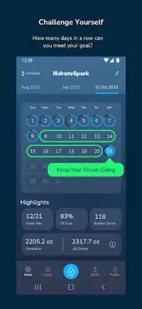 HidrateSpark Water Tracker Screen Shot 7