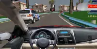 Traffic Racing : in car, curvy road, drift, police Screen Shot 0