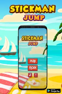 Stickman Jump Screen Shot 0