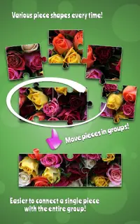 Roses Jigsaw Puzzle Game Screen Shot 6