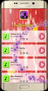 Exo Piano Tiles Screen Shot 0