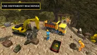 Cave Mine Construction Sim: Gold Collection Game Screen Shot 5