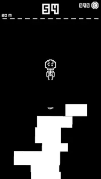 1-Bit Hero: Stress Relief Retro Pixel Jumping Game Screen Shot 3