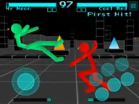 Stickman Fighting Neon Warrior Screen Shot 10
