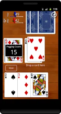 Cribbage Classic Screen Shot 1