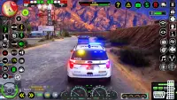 police car driving police game Screen Shot 2