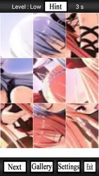 Super Cute Girls Anime: Wallpaper and Games Screen Shot 0