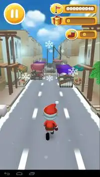 Super Santa Run Screen Shot 2