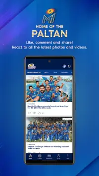 Mumbai Indians Official App Screen Shot 0