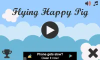 Flying Happy Pig Screen Shot 0