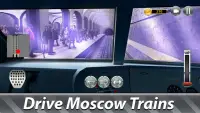 Simulador de conducción del subterráneo de Moscú Screen Shot 5