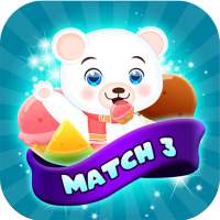 Ice Cream Blast - Jogos Grátis Match 3