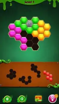 Hexa Block Puzzle - Puzzle Board Screen Shot 1