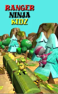 Rangers Ninja Kidz Dash - Jungle Run Escape Screen Shot 5