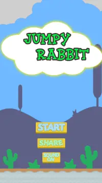 Jumpy Rabbit Screen Shot 0