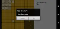 Fast Checkers Screen Shot 2