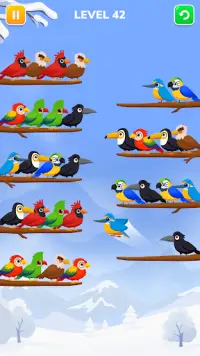 Bird Sort Color- Puzzle Master Screen Shot 6