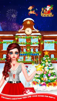 Christmas Night Celebration Girl Spa & Decor Game Screen Shot 6