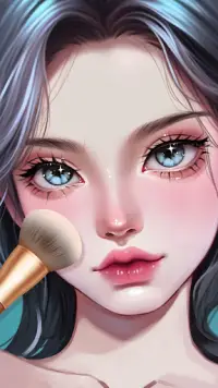 DIY Makeup:Trò chơi trang điểm Screen Shot 2