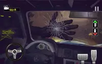डरावना कार ड्राइविंग सिम: डरावनी साहसिक खेल Screen Shot 0