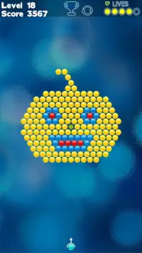 Bubble Shooter : In The Rain Screen Shot 1