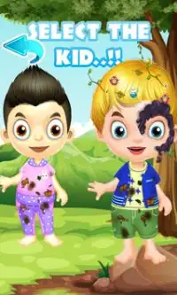 Dirty Kids Makeover Games Screen Shot 1