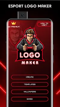 Logo Esport Maker | Create Gaming Logo Maker Screen Shot 0