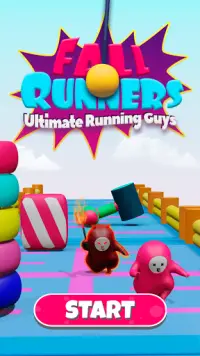 Fall Runners: Ultimate Running Guys Screen Shot 0