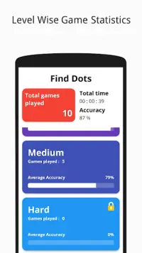 Find Dots - Brain Training Game Screen Shot 1