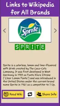 Best Soft Drink Brands Logo Quiz: Guess Soft Drink Screen Shot 6