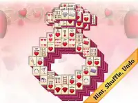Valentine's Day Mahjong Screen Shot 9
