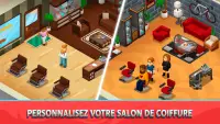 Idle Barber Shop Tycoon - Jeu de commerce Screen Shot 3