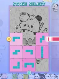 Game puzzle : MOCHI MOCHI PANDA Screen Shot 2