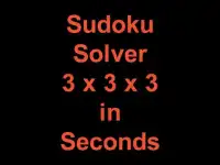 Sudoku Solver in seconds ! Screen Shot 6