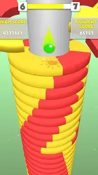 Endlose Helix Jump Stapel Ball 3D: Free Ballsport Screen Shot 7