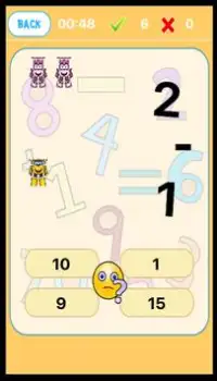 Math Game Kids Robocar Free Screen Shot 0