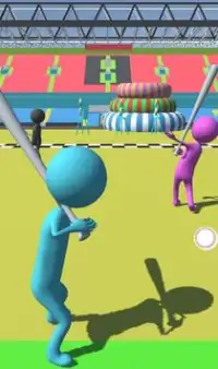 Stickman Fun Race 3D Screen Shot 0