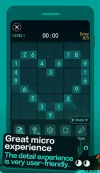 Sudoku Starry Screen Shot 2