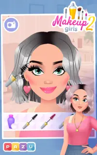 Makeup Girls: Dress up games Screen Shot 0