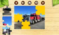 Camiones rompecabezas juego Screen Shot 2