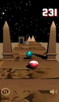 Desert Ball: Runner 3D Screen Shot 6