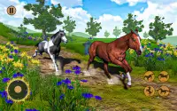 Wild horse family simulator 3D Screen Shot 7