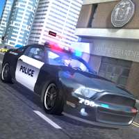 City Police Patrol Driving