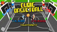 Cubic Basketball 3D Screen Shot 0